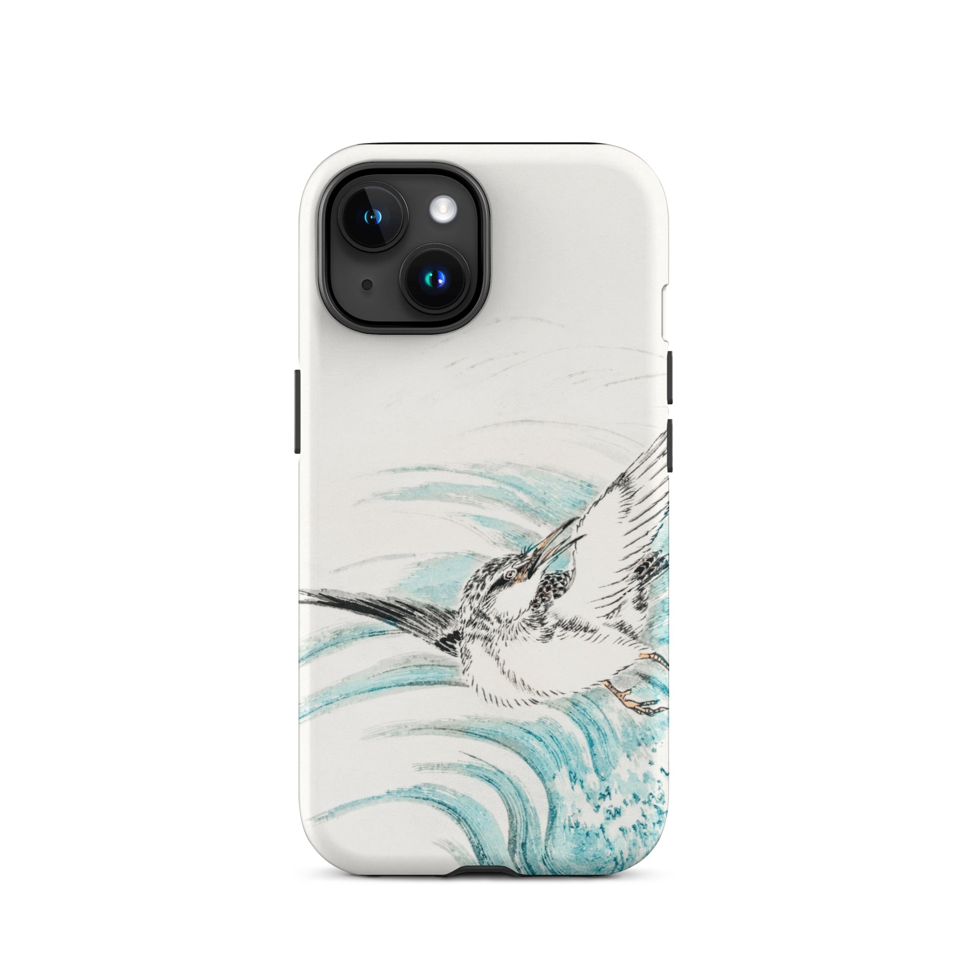 Mongolian Plover - Numata Kashu Shūchō Gafu Iphone Case, 15 / Matte, Bird-themed Phone Case