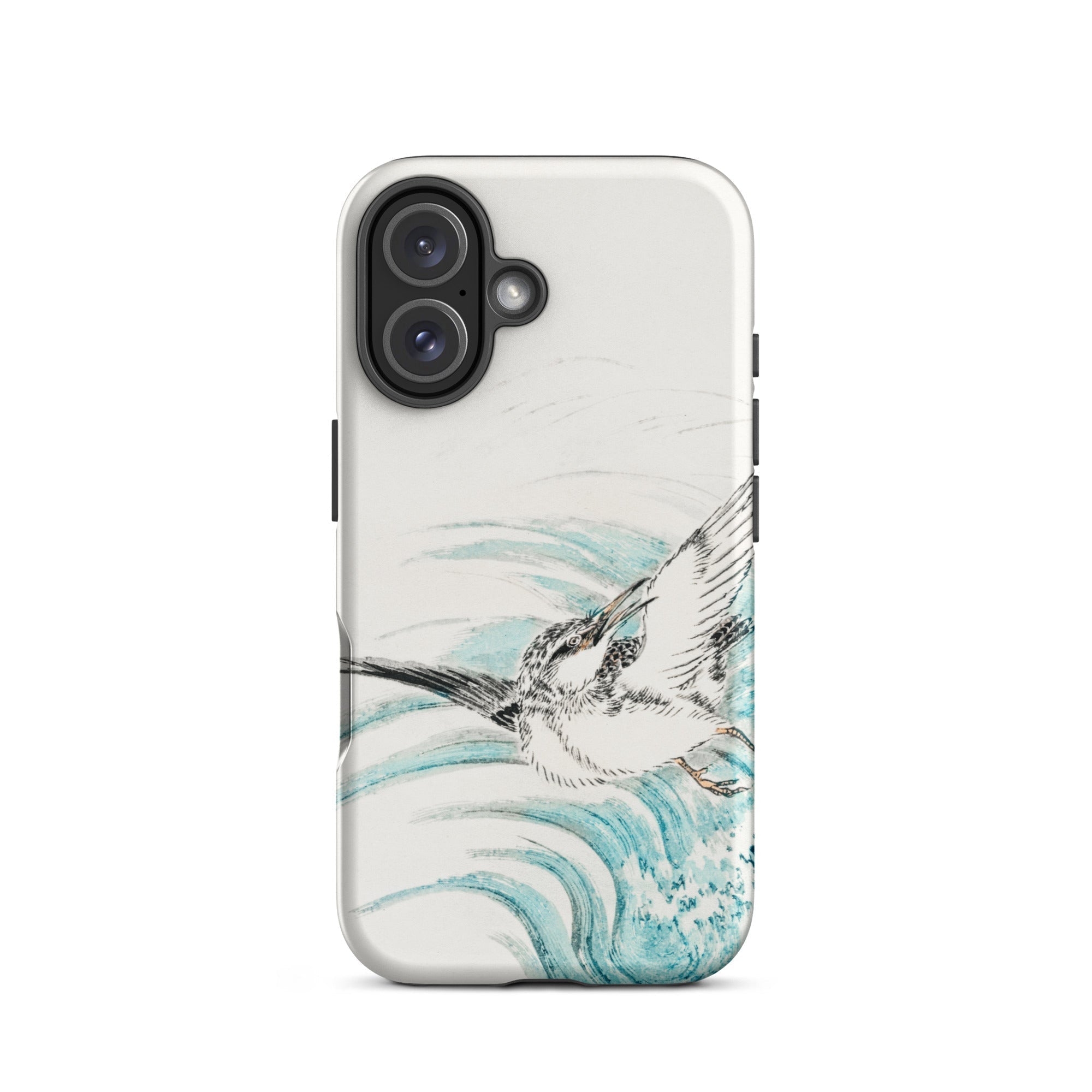 Mongolian Plover - Numata Kashu Shūchō Gafu Iphone Case, 16 / Matte, Bird-themed Phone Case