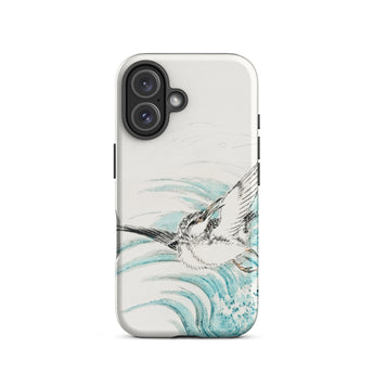 Mongolian Plover - Numata Kashu Shūchō Gafu Iphone Case, 16 / Matte, Bird-themed Phone Case