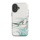 Mongolian Plover - Numata Kashu Shūchō Gafu Iphone Case, 16 Plus / Matte, Phone Case Bird Design
