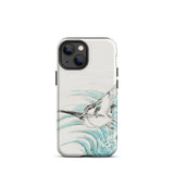 Mongolian Plover - Numata Kashu Shūchō Gafu Phone Case Iphone 13 Mini / Matte Bird-themed Iphone Case Numata Kashu, Mongolian Plover, Gafu