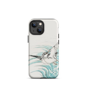 Mongolian Plover - Numata Kashu Shūchō Gafu Phone Case Iphone 13 Mini / Matte Bird-themed Iphone Case Numata Kashu, Mongolian Plover, Gafu