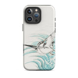 Mongolian Plover - Numata Kashu Shūchō Gafu Phone Case Iphone 16 Pro Max / Matte Bird-themed Iphone Case Numata Kashu, Mongolian Plover,