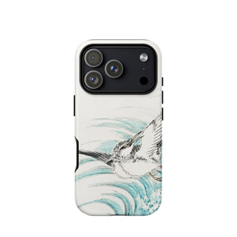 Mongolian Plover - Numata Kashu Shūchō Gafu Phone Case Iphone 17 Pro / Matte Iphone 12 Pro Max Case Hummingbird Design White Numata Kashu,