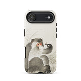Aap met Insect - Ohara Koson Shin-hanga iPhone-case, 17 Air / Mat, Telefoonhoesjes, Toby Leon