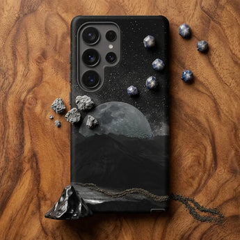 Moon in the Night Sky Phone Case, Natural History Mobile Cases