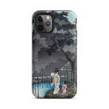 Luna en Sekiguchi - Funda para Iphone de Hiroaki Takahashi, 11 Pro / Mate, Fundas para Teléfonos Móviles, Toby Leon