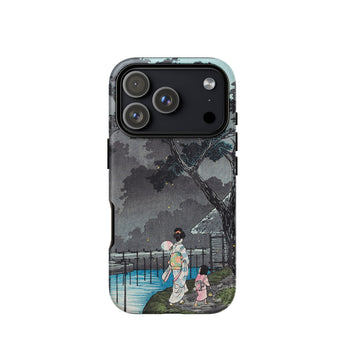 Luna en Sekiguchi - Funda para Iphone de Hiroaki Takahashi, 17 Pro / Mate, Fundas para Teléfonos Móviles, Toby Leon