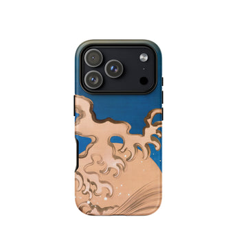 Mond und Wellen – Suzuki Kiitsu iPhone-Hülle, 17 Pro / Matt, Handyhüllen, Toby Leon