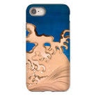 Moon and Waves - Suzuki Kiitsu Iphone Case, 8 / Matte, Phone Case Wave Design