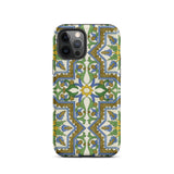 Moreish - Moorish Design Iphone Case 12 Pro / Matte Patterned Smartphone Vibrant Geometry, Dances, Mediterranean Mystique Mobile Phone Cases