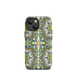 Moreish - Moorish Design Iphone Case 13 Mini / Matte Patterned Smartphone Case Vibrant Moorish Geometry, Geometry Dances, Mediterranean