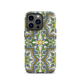 Moreish - Moorish Design Iphone Case 13 Pro / Matte Patterned Iphone Case Vibrant Moorish Geometry, Geometry Dances, Mediterranean Mystique