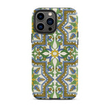 Moreish - Moorish Design Iphone Case 13 Pro Max / Matte Patterned Iphone Case Vibrant Moorish Geometry, Geometry Dances, Mediterranean