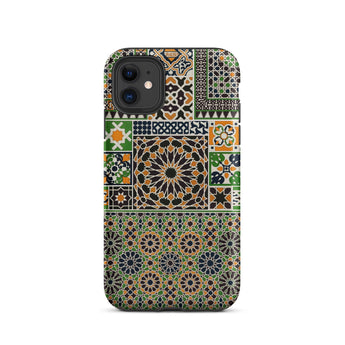 Moresque - Auguste Racinet Moorish Pattern Phone Case, Iphone 11 / Matte, Mobile Cases, Toby Leon