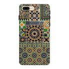 Moresque - Auguste Racinet Moorish Pattern Iphone Case, 8 Plus / Matte, Phone Case Colorful Moroccan-style Geometric Patterns Tiles