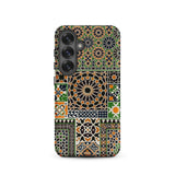 Moresque - Auguste Racinet Moorish Pattern Phone Case, Samsung Galaxy S25 / Matte, Mobile Cases, Toby Leon