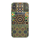 Moresque - Auguste Racinet Moorish Pattern Iphone Case, x / Matte, Phone Case Colorful Moroccan-style Geometric Patterns Arabesque Designs