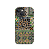 Moresque - Auguste Racinet Moorish Pattern Phone Case Iphone 14 / Matte Patterned Phone Case Moresque Iphone Case, Auguste Racinet Moorish,