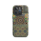 Moresque - Auguste Racinet Moorish Pattern Phone Case Iphone 16 Pro / Matte Patterned Smartphone Case Moresque Iphone Case, Auguste Racinet