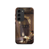 In the Mosque - Carl Friedrich Heinrich Werner Phone Case Samsung Galaxy S23 / Matte Phone Case Detailed Illustration Elderly Man