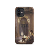 In the Mosque - Carl Friedrich Heinrich Werner Phone Case Iphone 12 / Matte Phone Case Painting Man Mosque Carl Friedrich Heinrich,