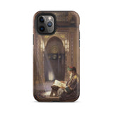 In the Mosque - Carl Friedrich Heinrich Werner Phone Case Iphone 11 Pro / Matte Phone Case Painting Man Mosque Carl Friedrich Heinrich,