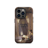 In the Mosque - Carl Friedrich Heinrich Werner Phone Case Iphone 14 Pro / Matte Phone Case Painting Man Mosque Carl Friedrich Heinrich,