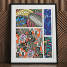 Motifs En Vingt Planches - Edouard Benedictus Art Print, Framed Collage Artwork Abstract Patterns Colorful Designs Multiple