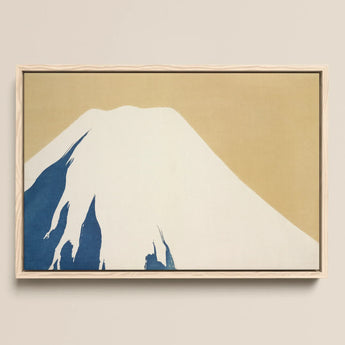 Mount Fuji - Kamisaka Sekka Rimpa Style Art Print / Canvas, 18x12’’ / 46x31cm / Natural Frame, Posters Prints & Visual Artwork, Toby Leon