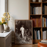 Naked Man Entering a Cave - Wilhelm Von Gloeden Art Print / Canvas, Posters Prints & Visual Artwork, Toby Leon