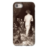 Naked Man Entering Cave - Wilhelm Von Gloeden Phone Case, Iphone 8 / Matte, Mobile Cases, Toby Leon