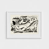 Naked Woman & Two Horses with the Sea - Leo Gestel Art Print / Canvas, Gestel’s, Beckons Prints