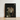 Black-framed Artwork Two Shirtless Men Dark Floral White Gay Seduction Rendezvous, Hush, Art Print