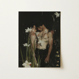 Nature / Nurture - Gay Seduction Rendezvous Art Print / Canvas, Gay Seduction Rendezvous, Floral Hush, Rendezvous Art Print
