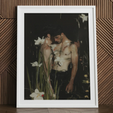 Nature / Nurture - Gay Seduction Rendezvous Art Print / Canvas, Gay Seduction Rendezvous, Floral Hush, Rendezvous Art Print
