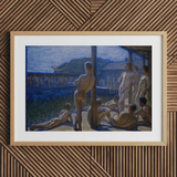 Naval Bath House - Eugene Jansson Fine-Art-Print / Leinwand, 30x20’’ / 76x51cm / Naturrahmen / Passepartout, Poster-Drucke & visuelle Kunstwerke,