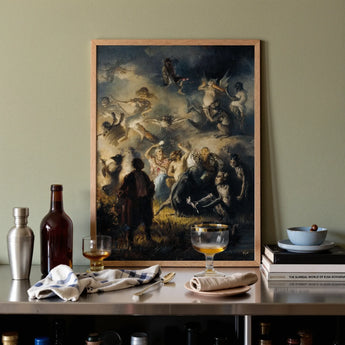 Night on Bald Mountain - Stampa artistica di Illarion Pryanishnikov / Tela, Poster Stampe & Visual Artwork, Toby Leon