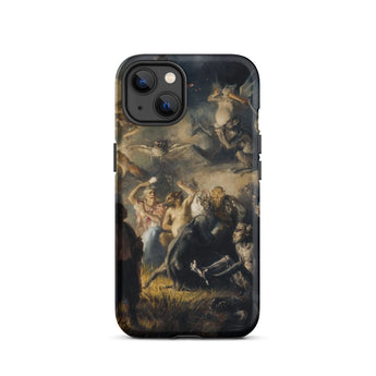Night on Bald Mountain - Illarion Pryanishnikov Phone Case Iphone 13 / Matte Black Smartphone Case Detailed Painting Chaotic Scene Mythical