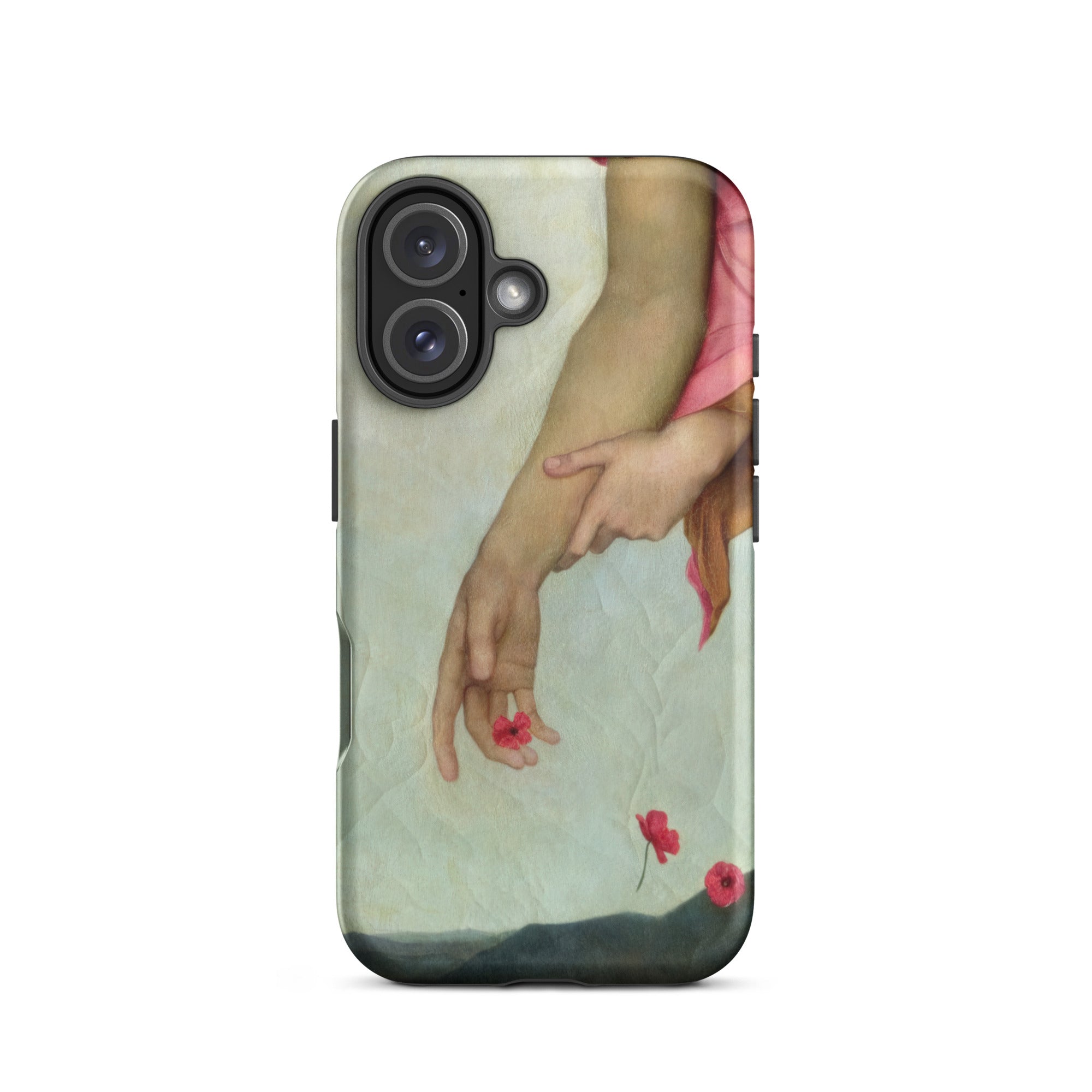 Night and Sleep - Evelyn De Morgan Iphone Case, 16 / Matte, Smartphone Case Painting Hands Flowers
