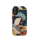 Noble Woman - Custodia per iPhone Ukiyo-e di Toyohara Kunichika, 17 / Opaca, Custodie per telefoni cellulari, Toby Leon