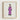 Framed Illustration Woman Traditional Chinese Attire Long Purple Qing Dynasty Elegance, Late, Manchu Fashion Art