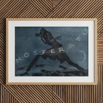 Nosferatu - Albin Grau Film Poster Art Print / Canvas Wooden Framed, Prints