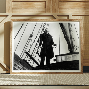 Nosferatu: una sinfonia dell'orrore, stampa d'arte / Tela, 24x18’’ / 61x46cm / Senza cornice / Bordo bianco, Poster, stampe e opere d'arte visiva, Toby Leon