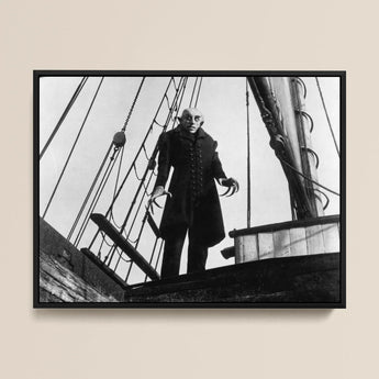 Nosferatu: una sinfonia dell'orrore, stampa d'arte / Tela, 16x12’’ / 41x31cm / Cornice nera, Poster, stampe e opere d'arte visiva, Toby Leon