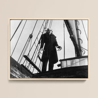 Nosferatu: una sinfonia dell'orrore, stampa d'arte / Tela, 16x12’’ / 41x31cm / Cornice naturale, Poster, stampe e opere d'arte visiva, Toby Leon