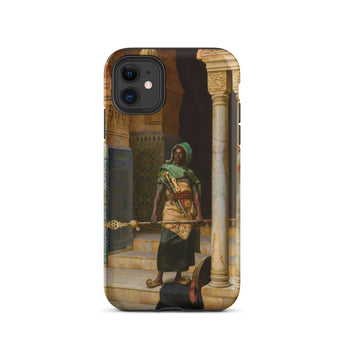 De Nubische Wacht - Ludwig Deutsch Iphone Case, 11 / Matte, Mobiele Telefoonhoesjes, Toby Leon