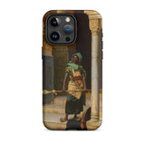 The Nubian Guard - Ludwig Deutsch Iphone-hoesje, 15 Pro Max / Mat, Mobiele telefoonhoesjes, Toby Leon