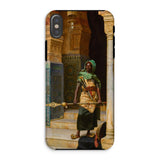 The Nubian Guard - Ludwig Deutsch Phone Case Iphone Xs / Matte Phone Case Classical Painting Person Traditional Middle Eastern Nubian