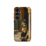 The Nubian Guard - Ludwig Deutsch Phone Case Samsung Galaxy S24 / Matte Phone Case Detailed Painting Figure Ornate Historical Attire Nubian